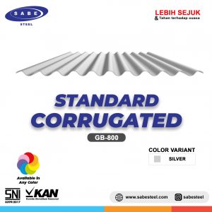 Gelombang Bulat Standar GB-800